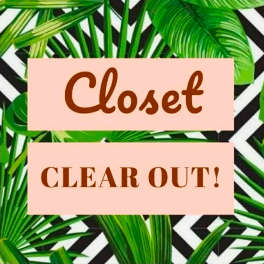 ✨CLEANING OUT CLOSET ✨‼️EVERYTHING MUST GO‼️